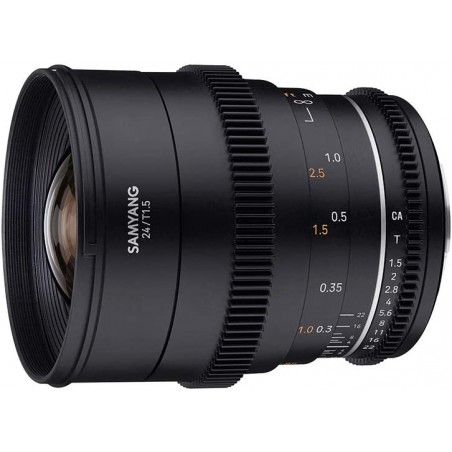 Samyang 24 mm f/1.4 EF VDSLR – objectif cinéma en location | ONEWAY Avignon Samyang 24 mm f/1.4 EF VDSLR – objectif cinéma en location | ONEWAY Avignon
