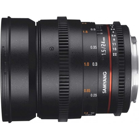 Samyang 24 mm f/1.4 EF VDSLR – objectif cinéma en location | ONEWAY Avignon Samyang 24 mm f/1.4 EF VDSLR – objectif cinéma en location | ONEWAY Avignon