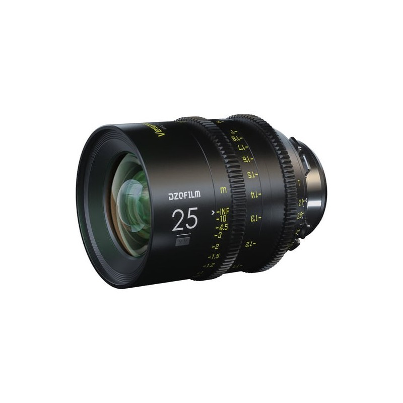 DZOFilm VESPID 25 mm T2.1 PL – optique cinéma full frame | ONEWAY Avignon