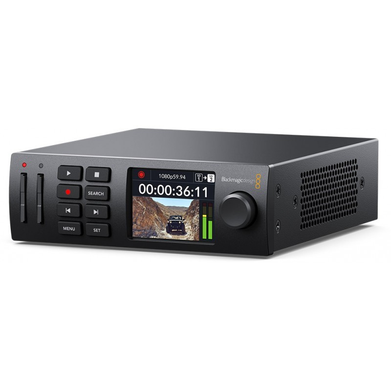 Blackmagic HyperDeck Studio Mini – enregistreur lecteur broadcast sur SD | ONEWAY Avignon