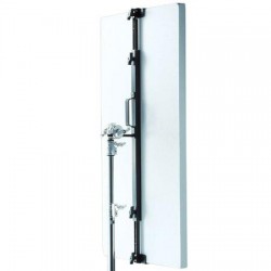 Poly 100 x 120 cm noir & blanc avec porte poly | Location ONEWAY Avignon