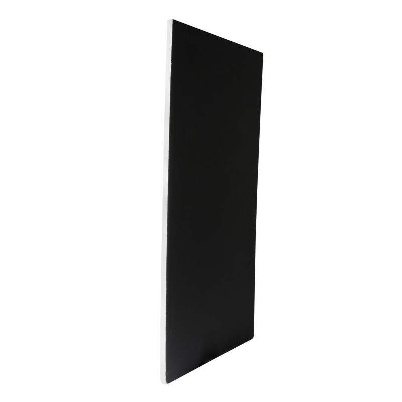 Poly board 100 x 120 cm black & white with holder | ONEWAY Avignon