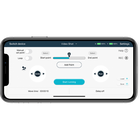 Location slider motorisé GVM WS-2D à Avignon – travelling vidéo professionnel – ONEWAY
