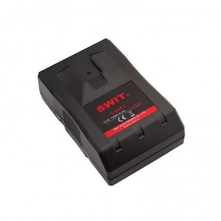 SWIT S-8083S 130 Wh V-Mount battery – lightweight and compact, available from ONEWAY in Avignon SWIT S-8083S 130 Wh V-Mount battery – lightweight and compact, available from ONEWAY in Avignon