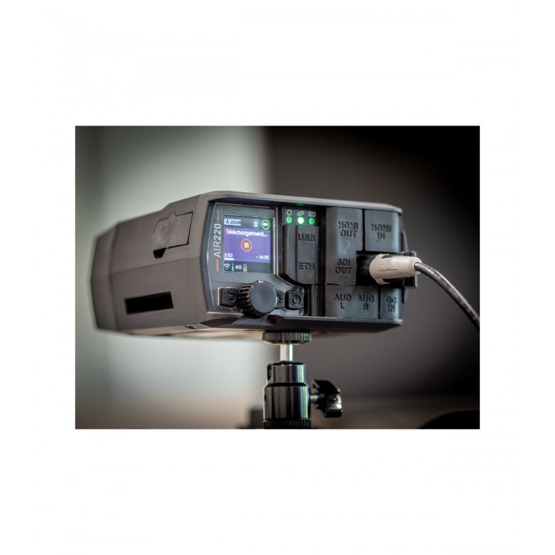 Aviwest Air 220 – encodeur portable 4G transmission live | ONEWAY Avignon