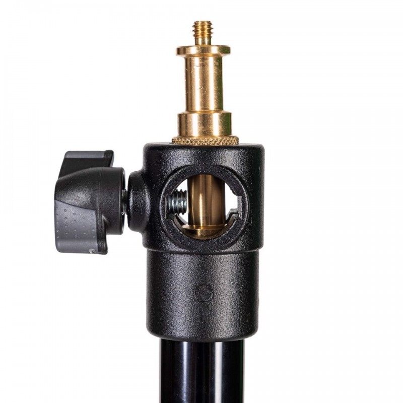 Pied lumière girafe Manfrotto 420B avec perche télescopique – location ONEWAY Avignon