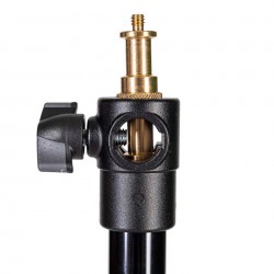 Pied lumière Manfrotto 1005BAC aluminium empilable – location ONEWAY Avignon 2