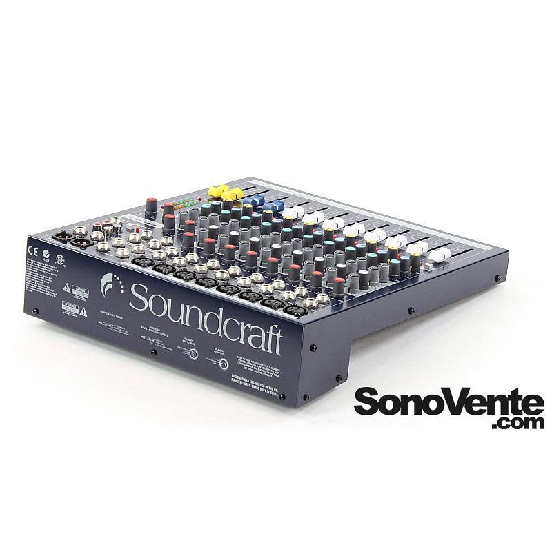 Soundcraft EPM8 analog mixer rental – 8-channel compact console | ONEWAY Avignon
