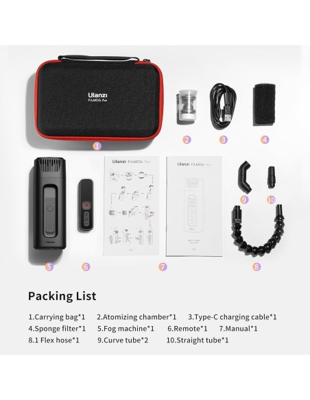 ONEWAY RENTAL Ulanzi FM01 Mini Smoke Machine