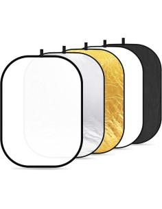 Neewer 2x1.5 m 5-in-1 reflector rental – silver, gold, white, black, diffusion | ONEWAY Avignon