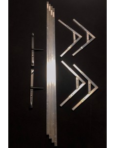 8x8 ft aluminium Butterfly frame rental with diffusion fabrics – ONEWAY Avignon 2