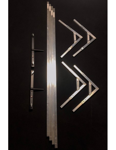 8x8 ft aluminium Butterfly frame rental with diffusion fabrics – ONEWAY Avignon