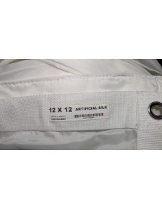 12x12 Artificial Silk Full Keylite fabric rental – Butterfly diffusion textile | ONEWAY Avignon