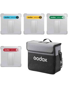 Kit 4 panneaux LiteFlow 25 Godox – réflecteurs cinéma concurrents Lightstream Dedolight | ONEWAY Avignon