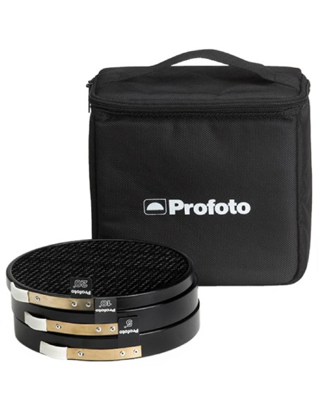 Profoto PRO900849 kit grilles nid d’abeille 5° 10° 20° – ONEWAY location Avignon