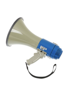 Megaphone 25 W with built-in microphone & siren – film set & event rental | ONEWAY Avignon