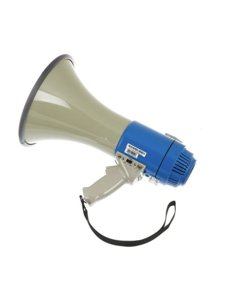 Megaphone 25 W with built-in microphone & siren – film set & event rental | ONEWAY Avignon