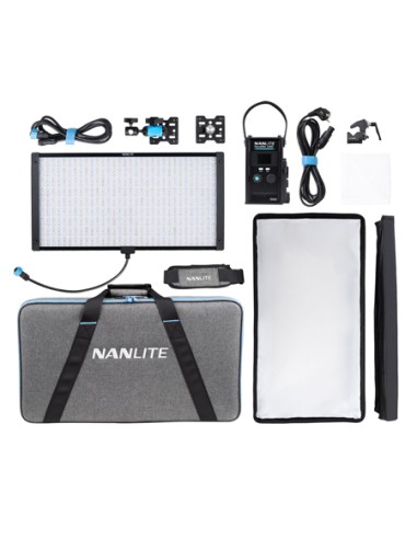 Nanlite PavoSlim 120C RGBWW LED panel – soft light for film sets | ONEWAY Avignon