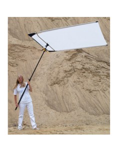 Sun Swatter Pro 130x190 Keylite cadre diffusion lumière tournage | ONEWAY Avignon 2