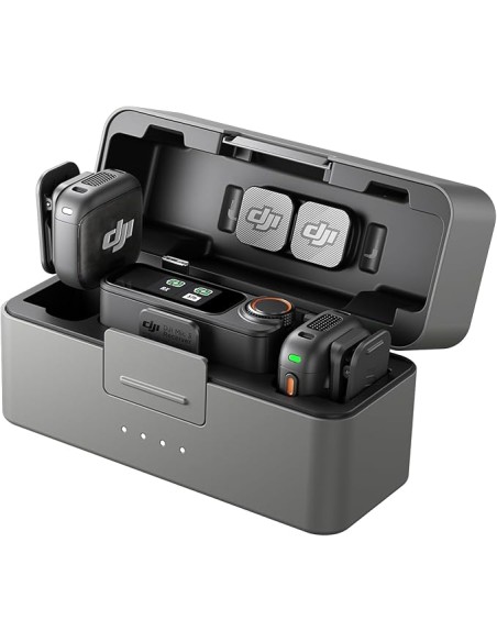 DJI Mic 3 dual kit 2 TX 1 RX charging case rental at ONEWAY Avignon
