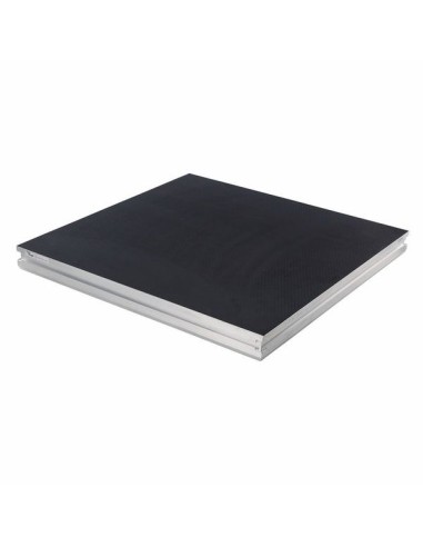 1 x 1 m stage deck with 20 40 60 cm legs rental at ONEWAY Avignon