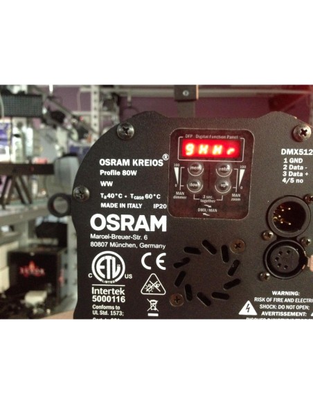 Découpe LED OSRAM KREIOS Profile 80W WW en location chez ONEWAY à Avignon