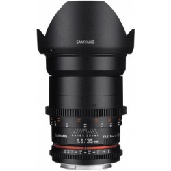 Samyang 35mm T1.5 VDSLR cinema lens rental in Avignon