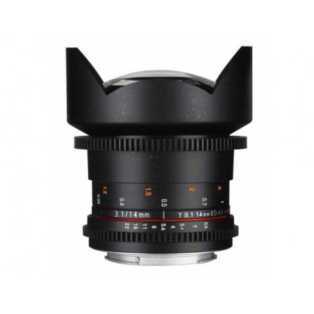 Objectif Samyang 14 mm T3.1 VDSLR – location grand angle Sony E | ONEWAY Avignon