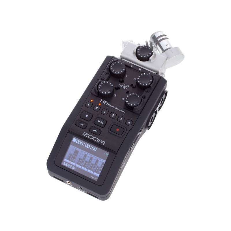 Zoom H6 recorder rental – 4 to 6 inputs portable recorder | ONEWAY Avignon