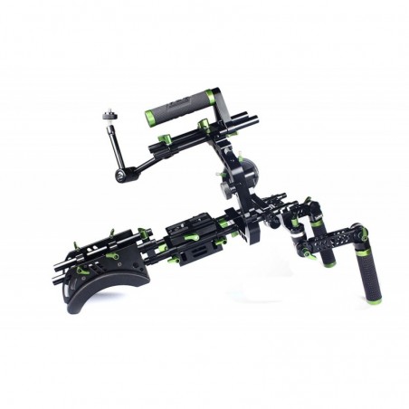 Lanparte shoulder rig with manual follow focus – rental available from ONEWAY in Avignon Lanparte shoulder rig with manual follow focus – rental available from ONEWAY in Avignon