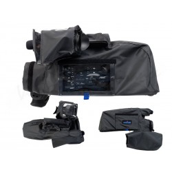 Camrade rain cover for Sony FS7 – waterproof camera protection available from ONEWAY in Avignon