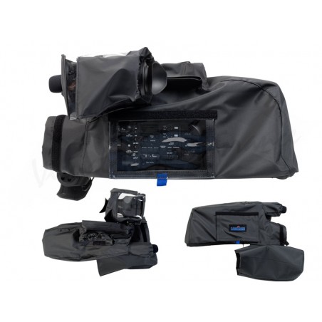 Camrade rain cover for Sony FS7 – waterproof camera protection available from ONEWAY in Avignon