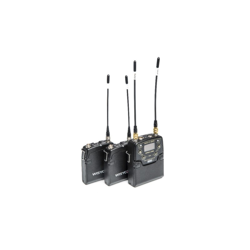 Wisycom MPR52 ENG + 2 MTP41S wireless kit rental – dual channel | ONEWAY Avignon