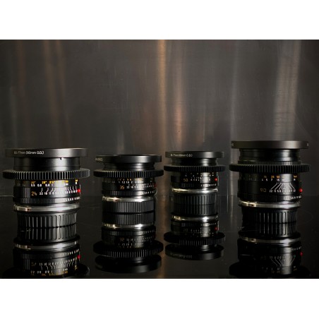 Leica-R 4-lens Duclos mod cinema kit EF mount – rental ONEWAY Avignon