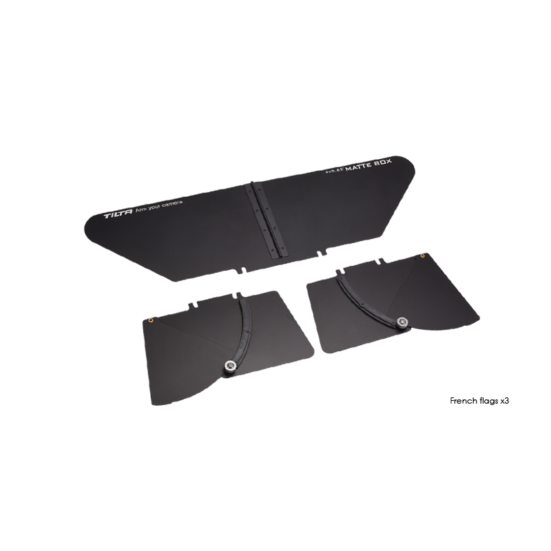 TILTA MB-T04 matte box with 2 filter trays – available for rental from ONEWAY in Avignon