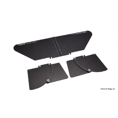 TILTA MB-T04 matte box with 2 filter trays – available for rental from ONEWAY in Avignon