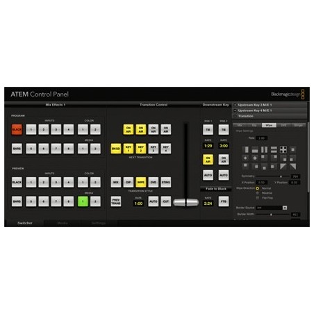 Blackmagic ATEM Studio Television – mélangeur vidéo multi-caméras streaming | ONEWAY Avignon Blackmagic ATEM Studio Television – mélangeur vidéo multi-caméras streaming | ONEWAY Avignon