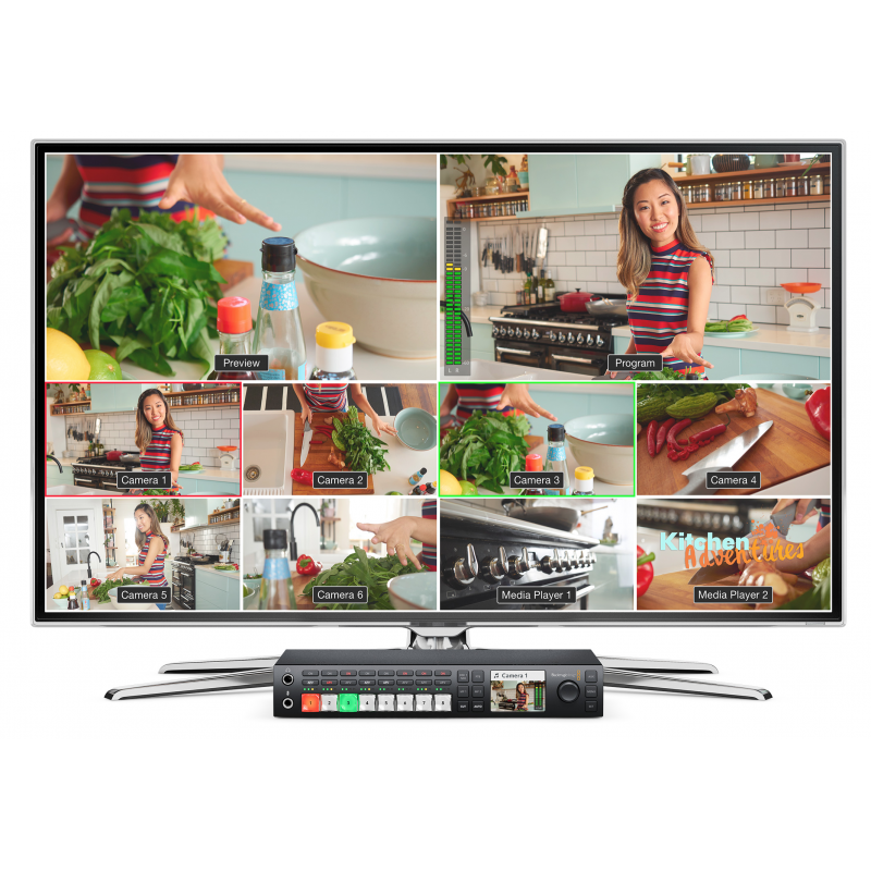 Blackmagic ATEM Studio Television – mélangeur vidéo multi-caméras streaming | ONEWAY Avignon