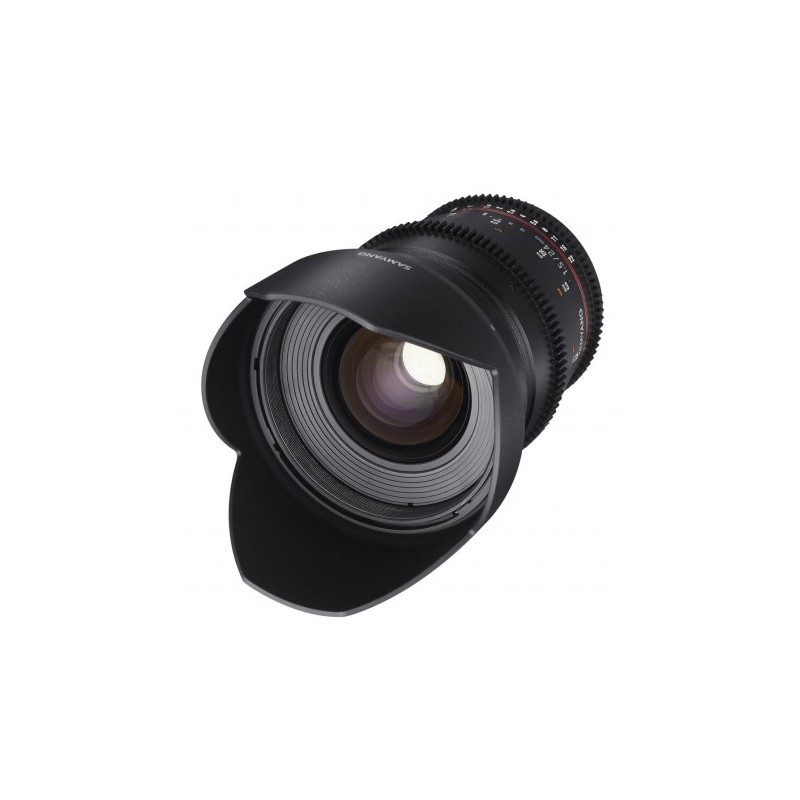 Objectif Samyang 24 mm T1.5 VDSLR – location optique cinéma Sony E | ONEWAY Avignon